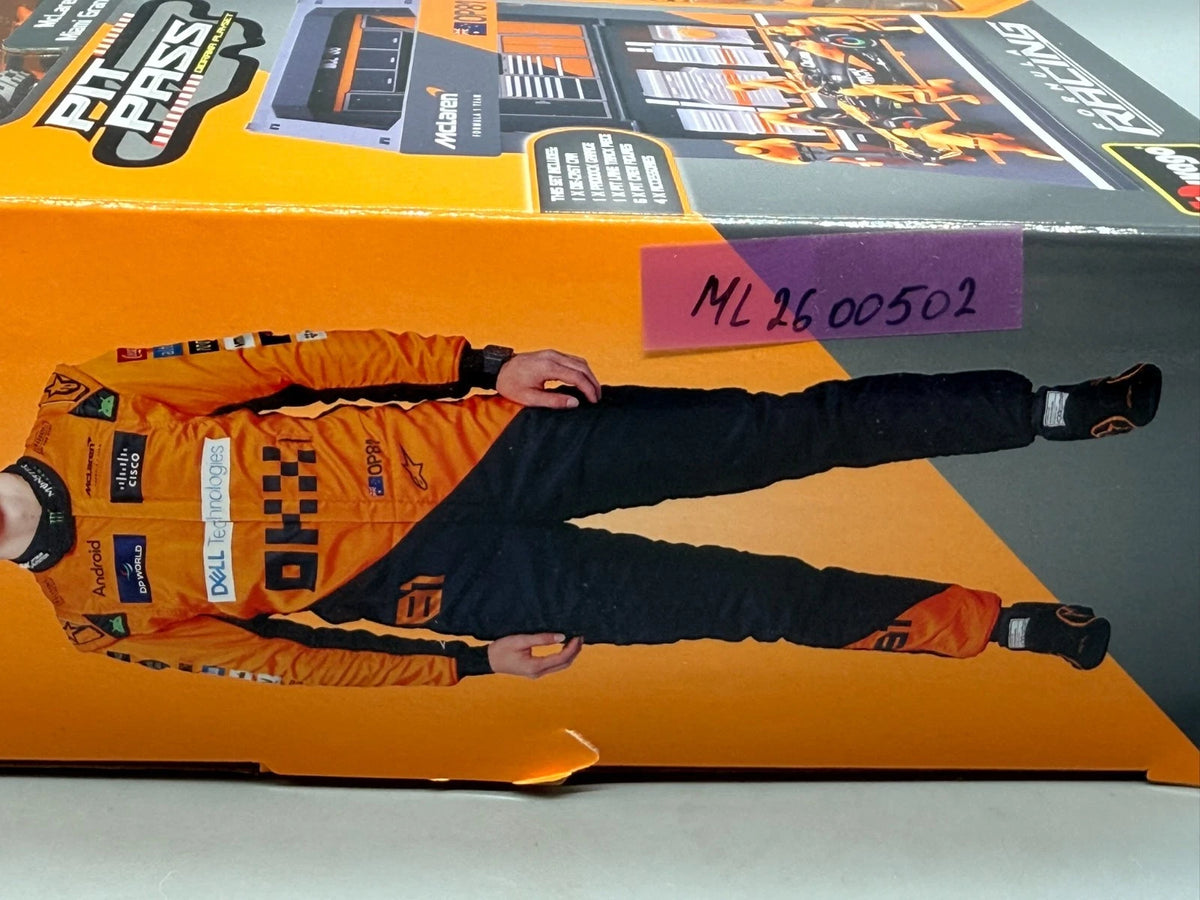 Modellautos 1:43 Bburago Miami Grand Prix 2024 Pit Pass Mclaren MCL38 mit OVP