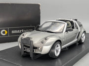 Modellautos 1:18 Kyosho Smart Roadster Coupe Glance Grey mit Dealer OVP