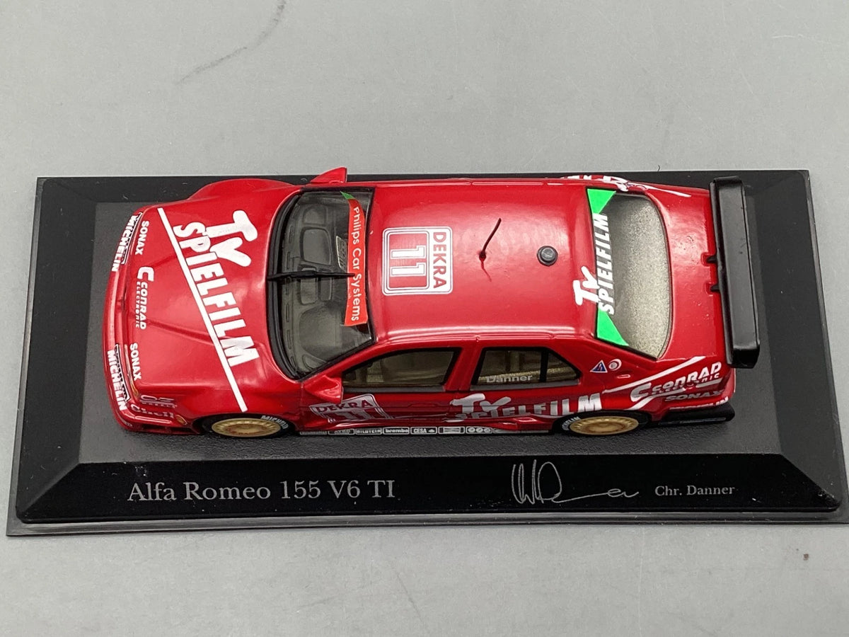 Modellautos 1:43 Minichamps Alfa Romeo 155 V6 TI DTM 1994 Danner #11 mit OVP