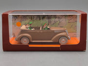 Modellautos 1:43 Atlas Tintin - Le Sceptre D'Ottokar mit Zertifikat Vitrine OVP