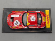 Modellautos 1:43 Spark Mercedes SLS AMG GT3 24h Spa 2011 "Rote Sau" #35 Vitrine
