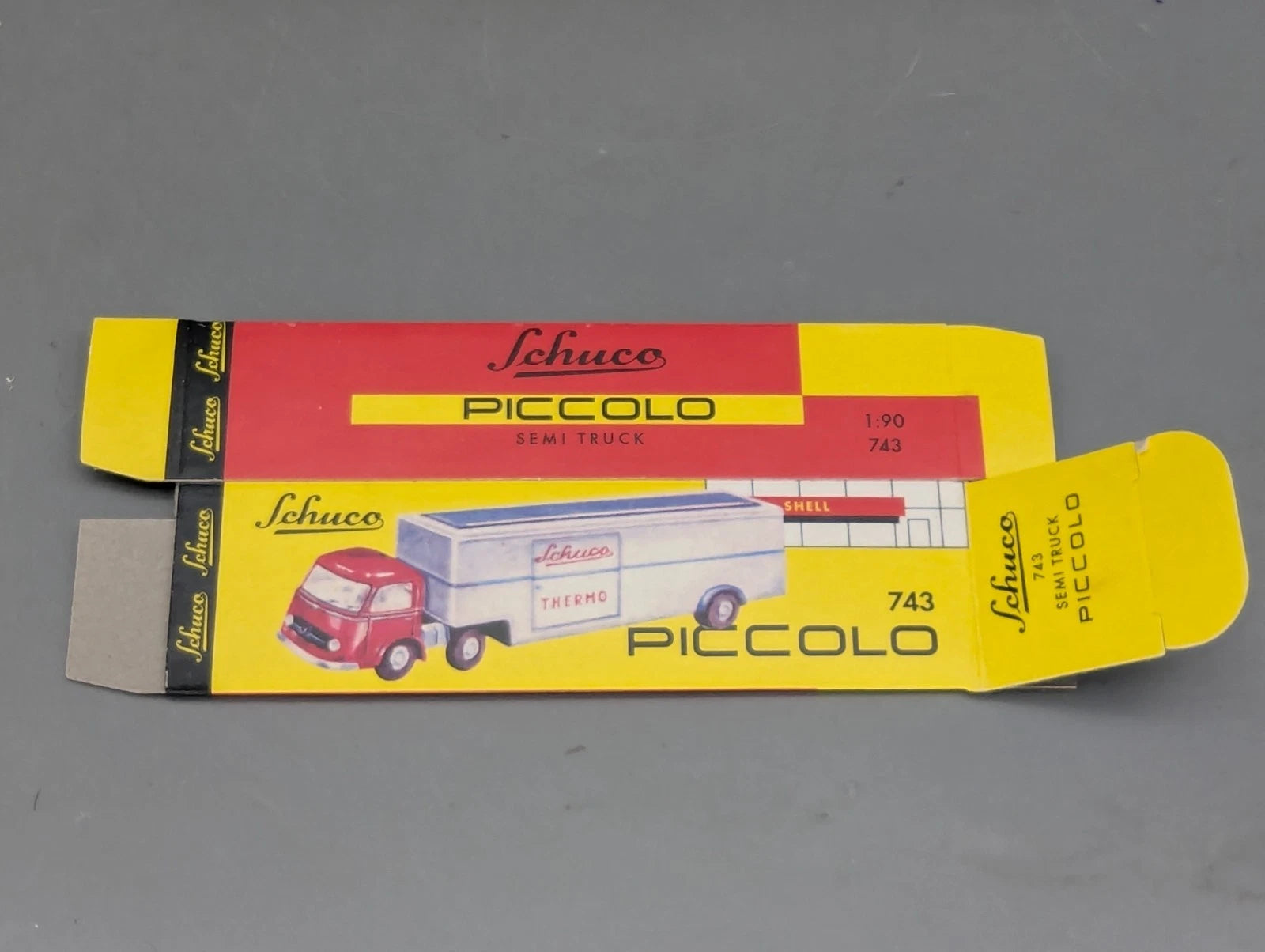 LKW Modell 1:90 Schuco Piccolo Mercedes-Benz Tiefkühlsattelzug Bären-Marke OVP