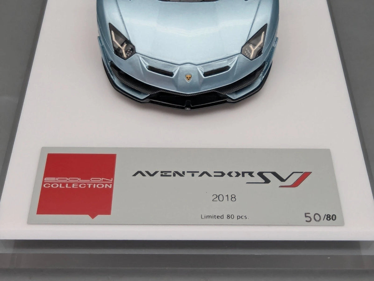 Eidolon Make Up 1:43 Lamborghini Aventador SVJ 2018 Limited 50/80 Azzurro T. OVP