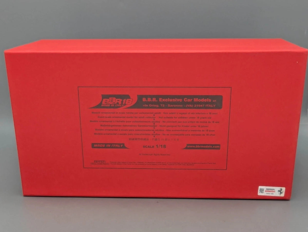 Modellautos 1:18 BBR Ferrari 400 Superamerica 1962 Met. Grau 01/64 Stück mit OVP