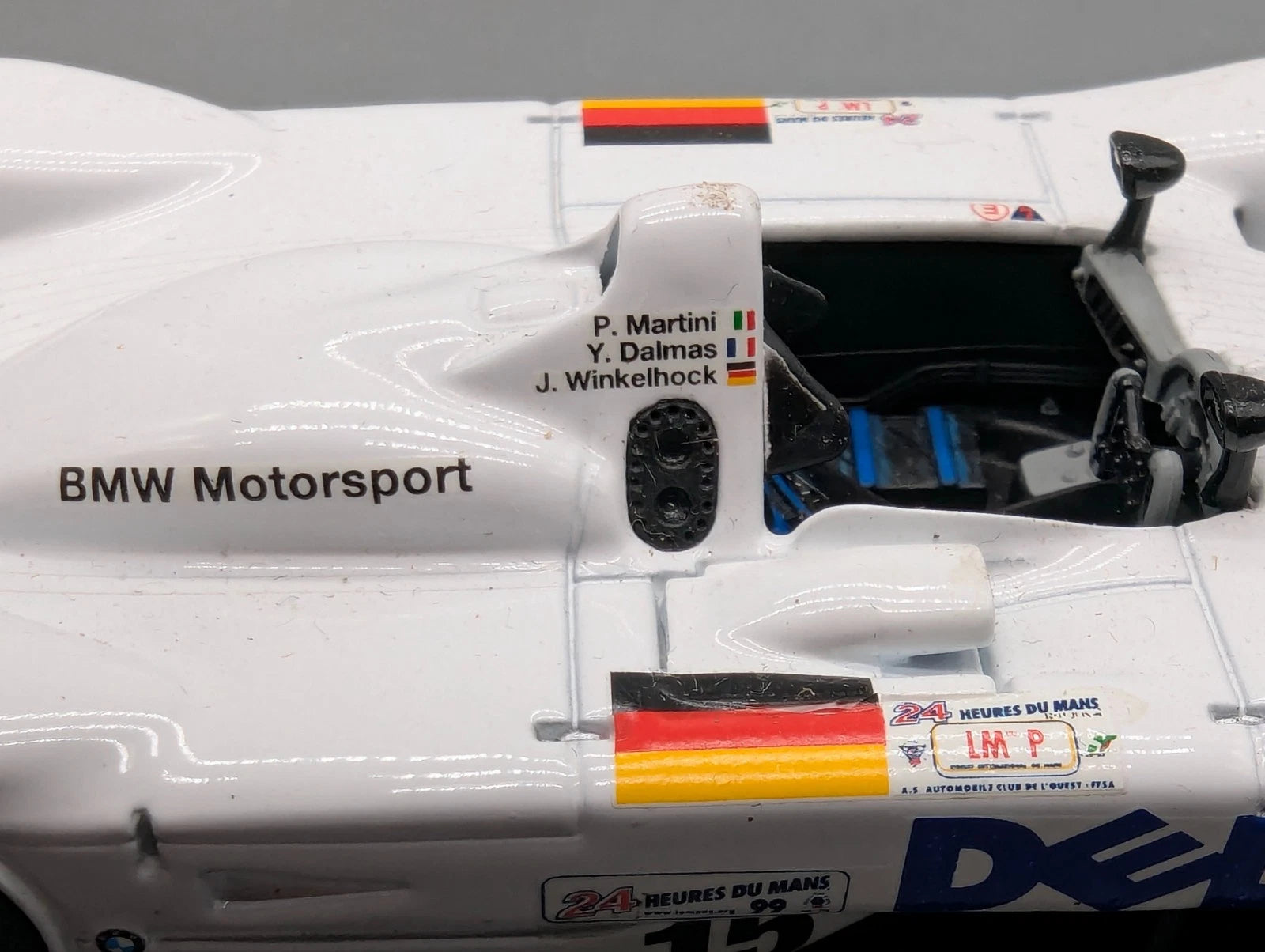 Modellautos 1:43 Minichamps BMW V12 LMR 24h Le Mans 1999 WINNER #15 Winkelhock
