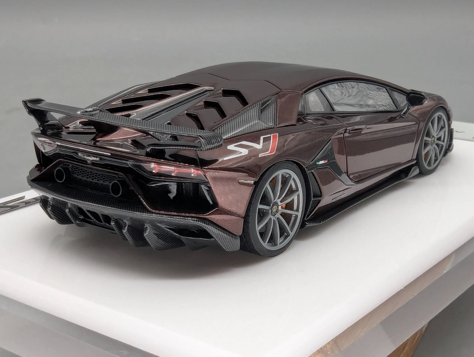 Eidolon Make Up 1:43 Lamborghini Aventador SVJ 2018 Marrone Eklip. Ltd 38/50 OVP