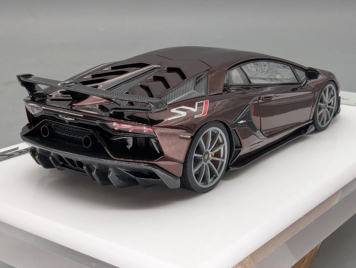 Eidolon Make Up 1:43 Lamborghini Aventador SVJ 2018 Marrone Eklip. Ltd 38/50 OVP