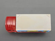 Modellautos 1:100 Majorette 214 Saviem Container + Original Majorette Vitrine