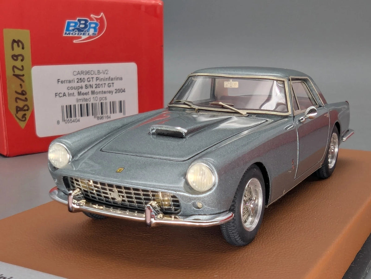 Modellautos 1:43 BBR Ferrari 250 GT Pininfarina Coupe S/N 2017 GT 10/10 mit OVP