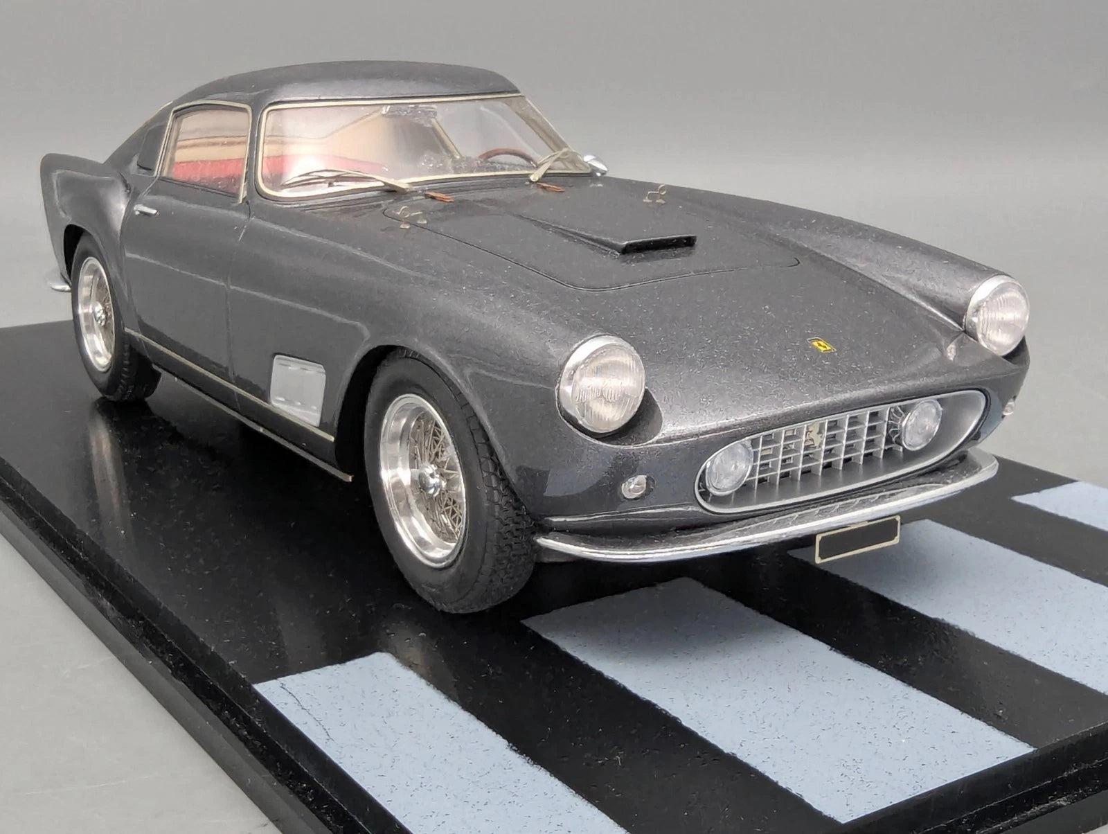 Modellautos 1:18 BBR Ferrari 250 TDF 1958 Rain Version Ltd 01/05 Grigio Fer. OVP
