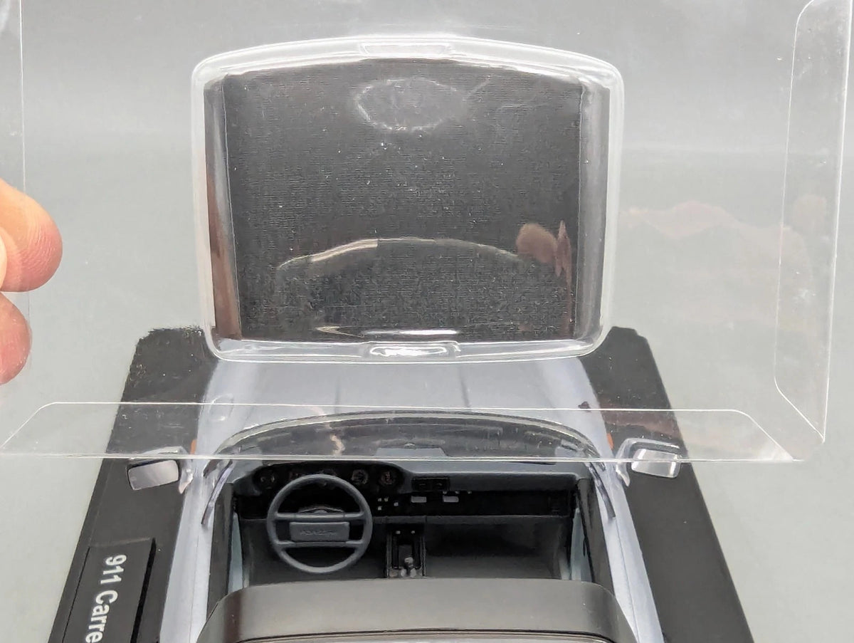 Modellautos 1:18 KK-Scale Porsche 911 Carrera Targa 3.2 1988 Silber mit OVP
