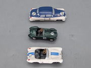 Modellautos 1:90 Schuco Piccolo 3-tlg Set Motor Klassik Sportwagen Legenden OVP