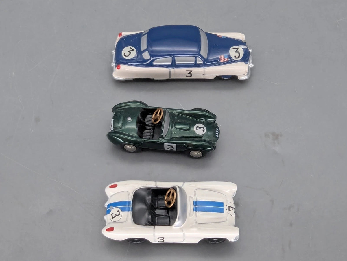 Modellautos 1:90 Schuco Piccolo 3-tlg Set Motor Klassik Sportwagen Legenden OVP