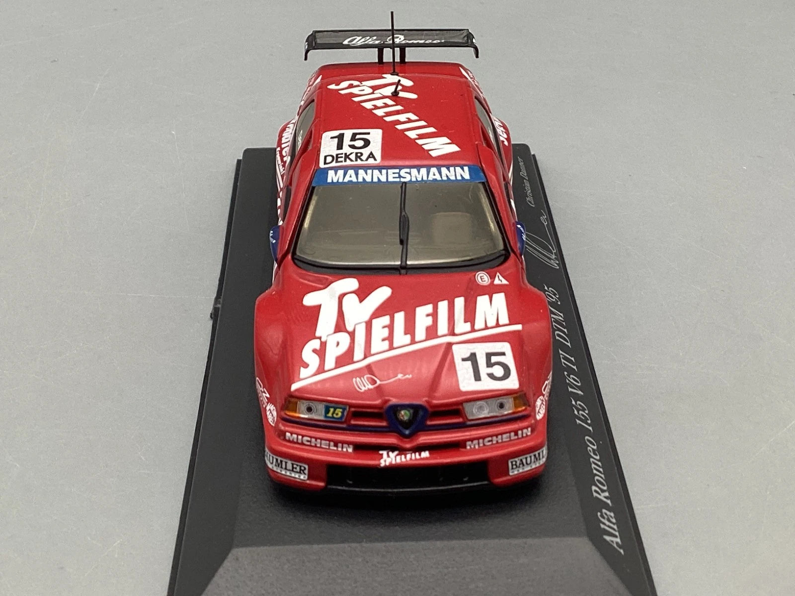 Modellautos 1:43 Minichamps Alfa Romeo 155 V6  DTM 1995 Danner #15 mit OVP