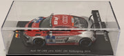 Modellautos 1:43 Spark Audi R8 LMS ultra 24h Nürburgring 2014 #18 in Vitrine