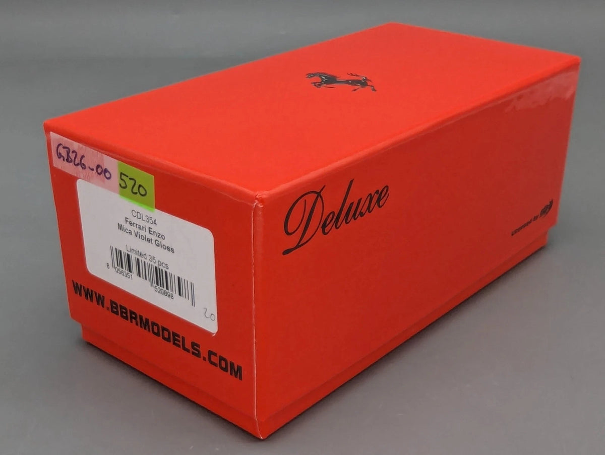 Modellautos 1:43 BBR Executive Calsito Ferrari Enzo Mica Violet Gl Ltd 20/35 OVP