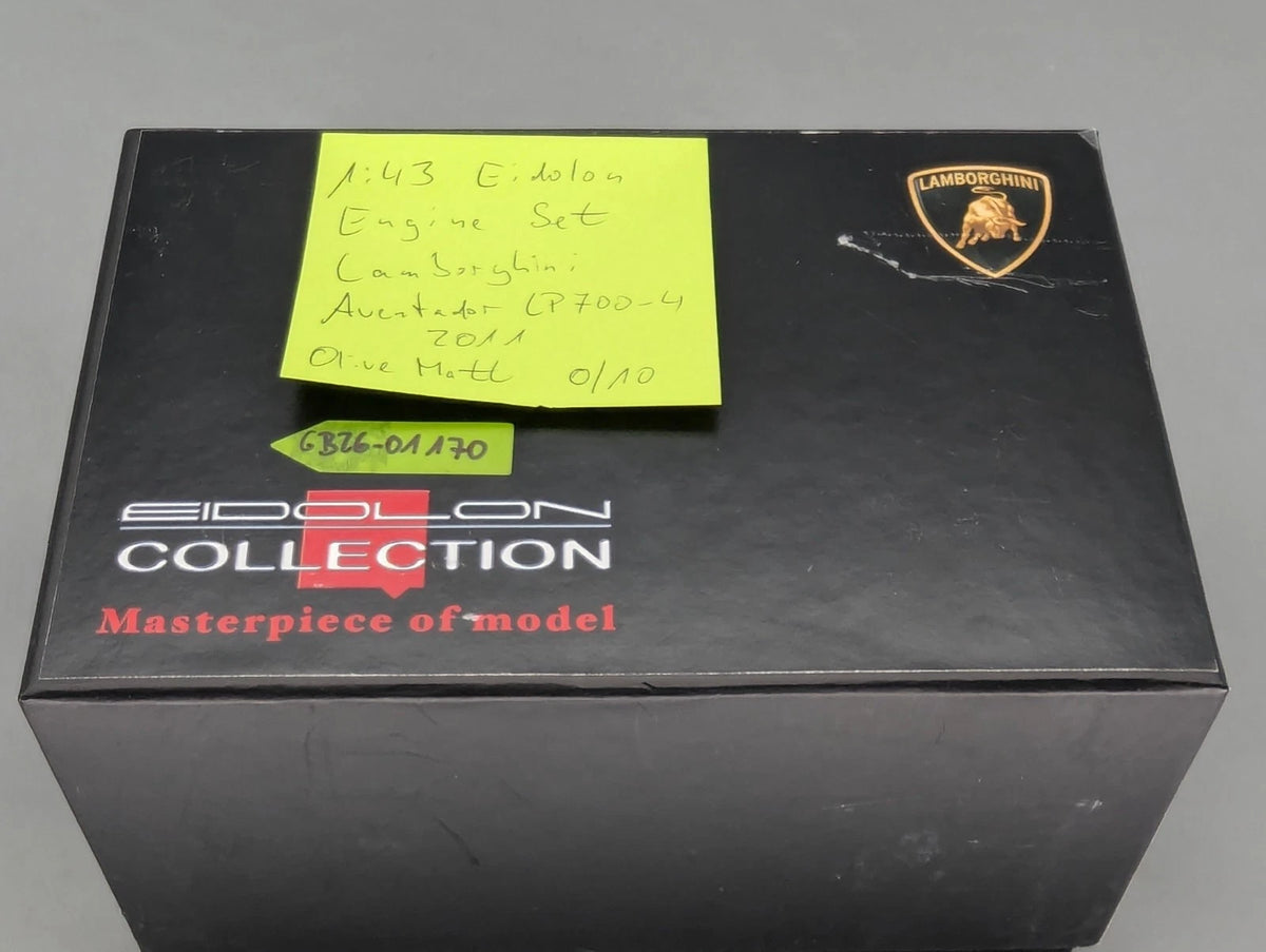 Eidolon Make Up 1:43 Lamborghini Aventador LP700-4 2011 Engine Set Ltd 00/10 OVP