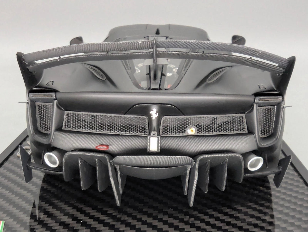 Modellautos 1:18 BBR Ferrari FXX EVO Matt Black Ltd 01/15 Stck in OVP