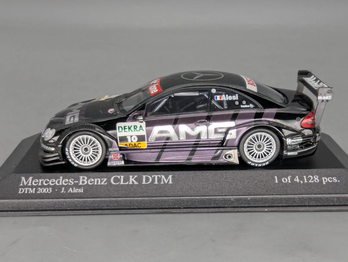 Modellautos 1:43 Minichamps Mercedes Benz CLK DTM 2003 #10 J. Alesi mit OVP