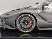 Modellautos 1:12 BBR Ferrari FXX-K Matt Black Ltd 03/05 Vitrine OVP