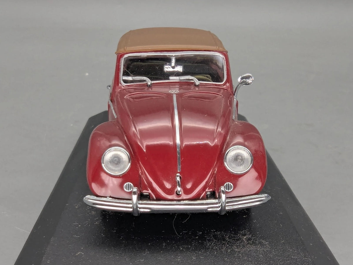 Modellautos 1:43 Minichamps Volkswagen VW Käfer Cabriolet Softtop 1200 1951 OVP