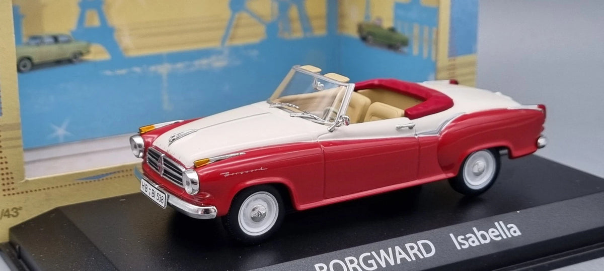 Modelautos 1:43 Norev Borgward Isabella Cabriolet OVP