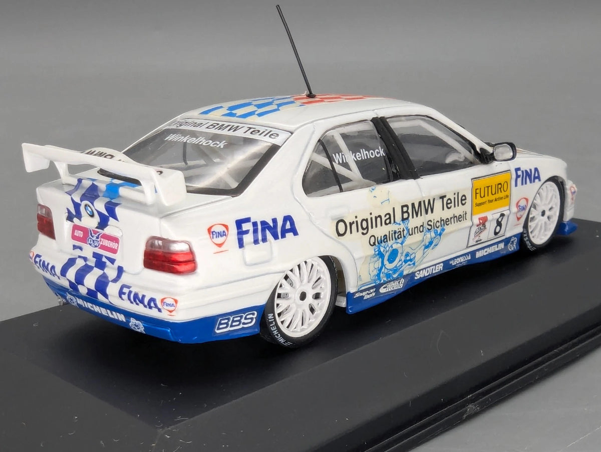 Modellautos 1:43 Minichamps BMW 320i E36 STW 1998 #8 Winkelhock mit OVP