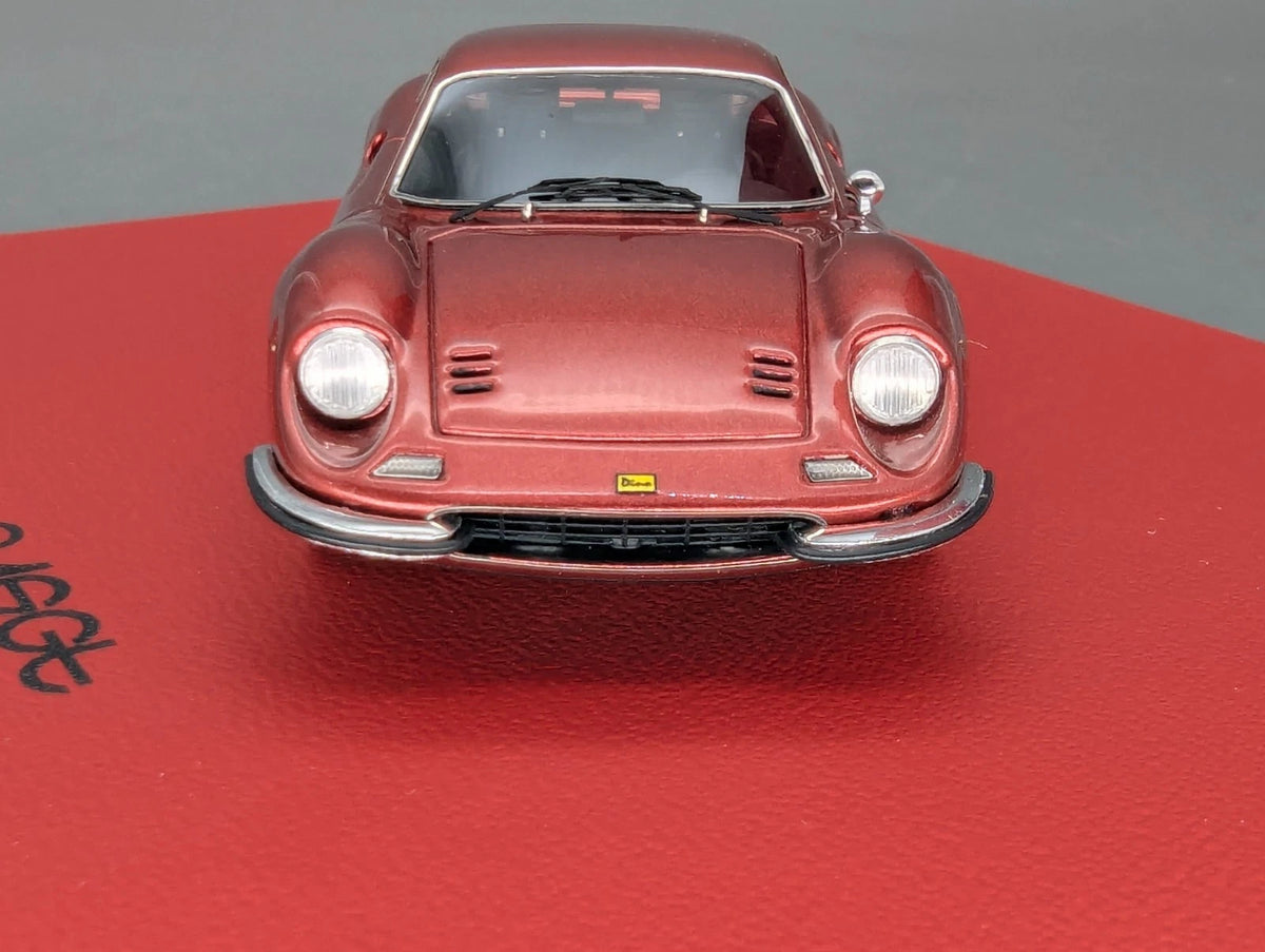 Modellautos 1:43 BBR Ferrari 246 GT Dino 1969 Auction CA 2017 01/05 mit OVP