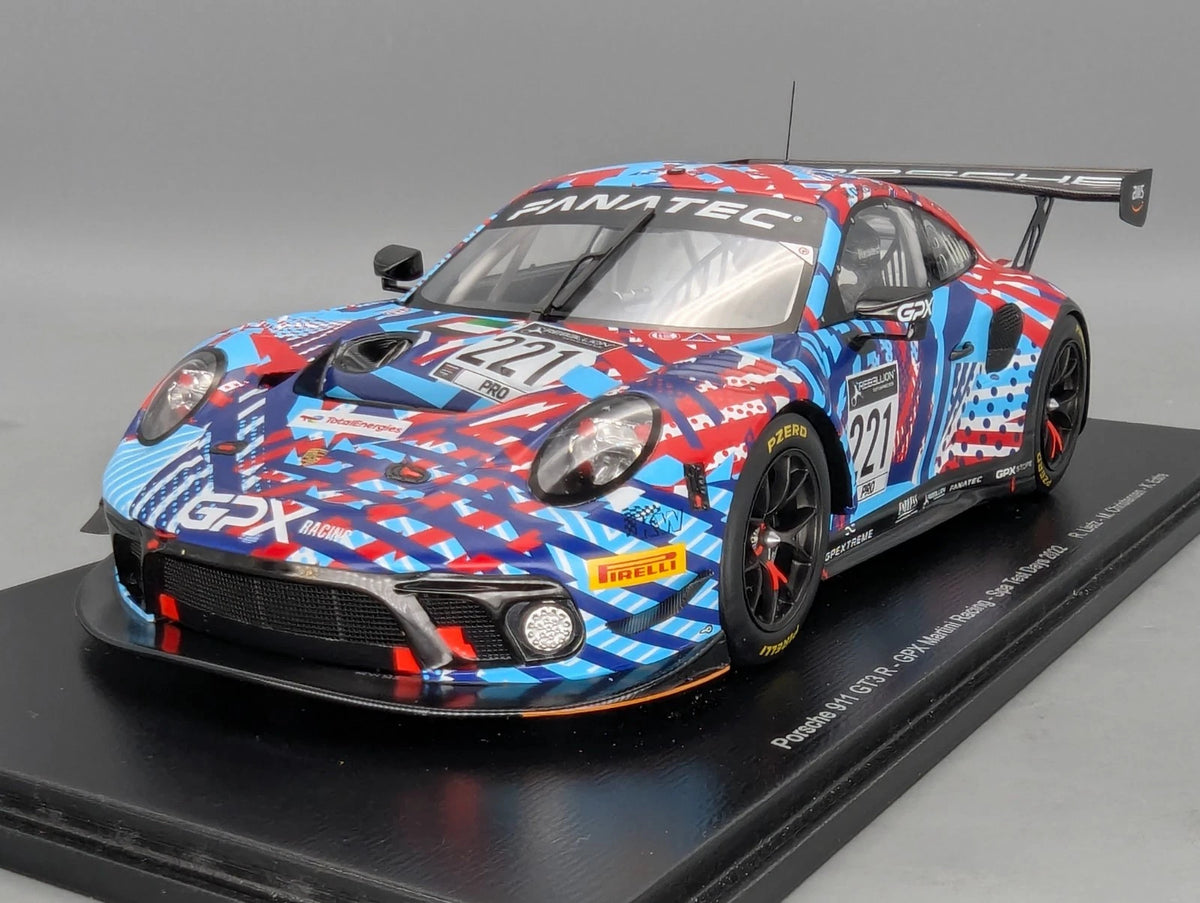 Modellautos 1:18 Spark Porsche 911 GT3 R GPX Spa 2022 #221 Lietz und andere OVP