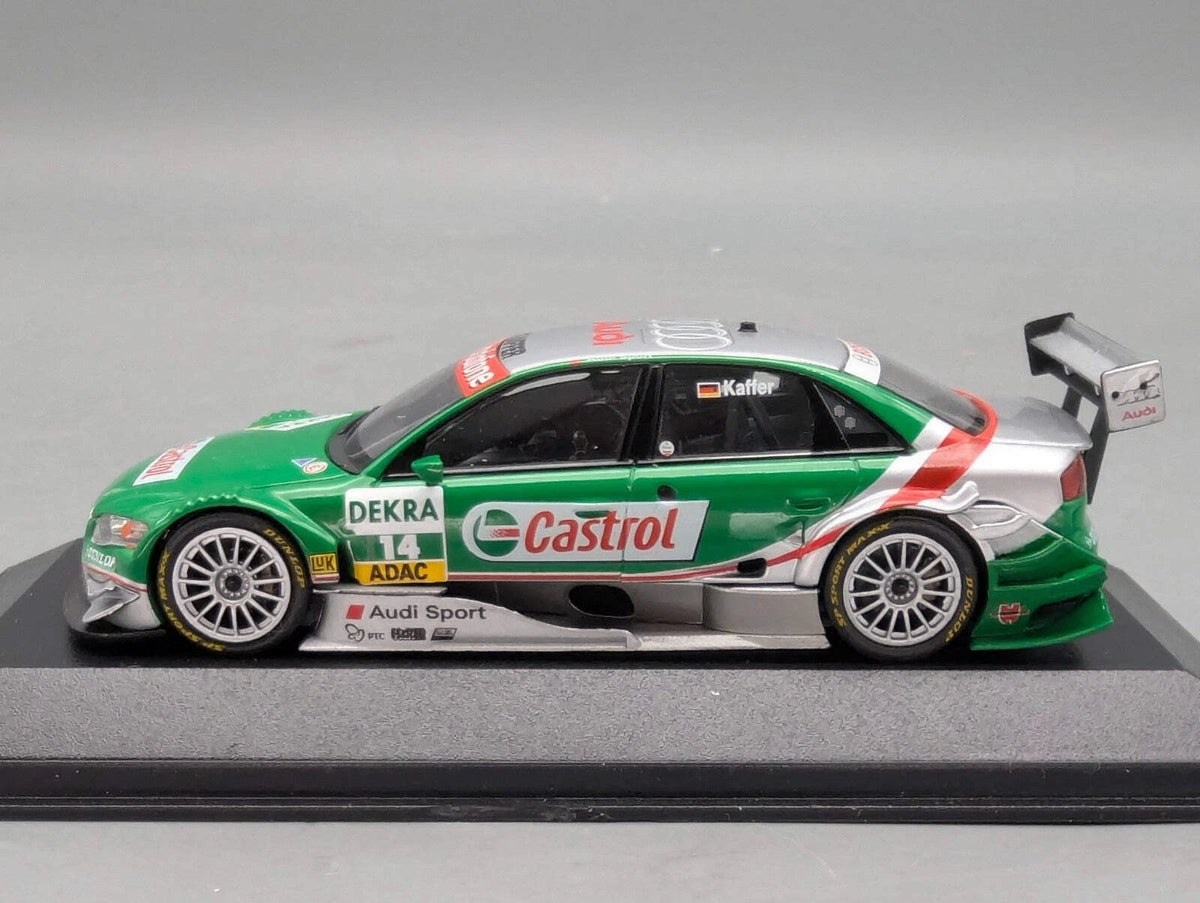 Modellautos 1:43 Minichamps Audi A4 DTM 2004 Kaffer #14 mit OVP