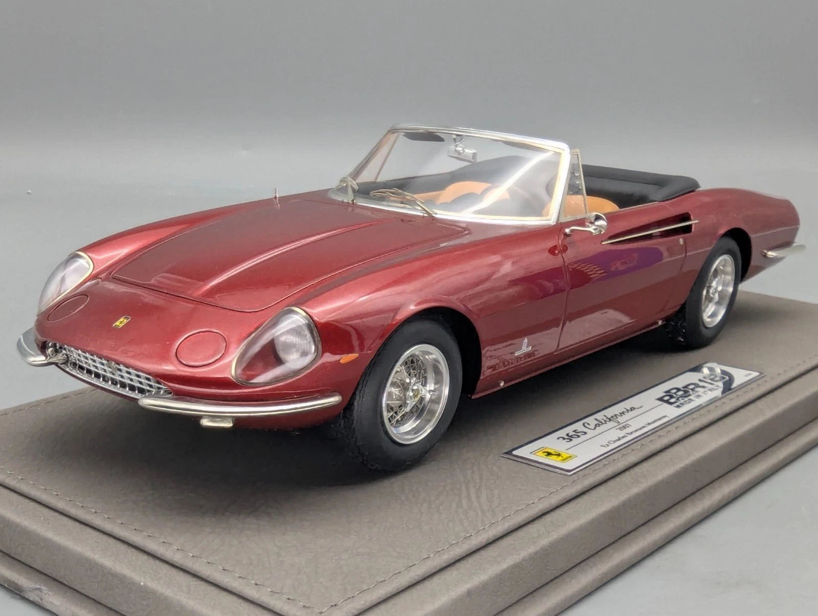 Modellautos 1:18 BBR Ferrari 365 California 2007 Charles Bronson Ltd 01/54 OVP