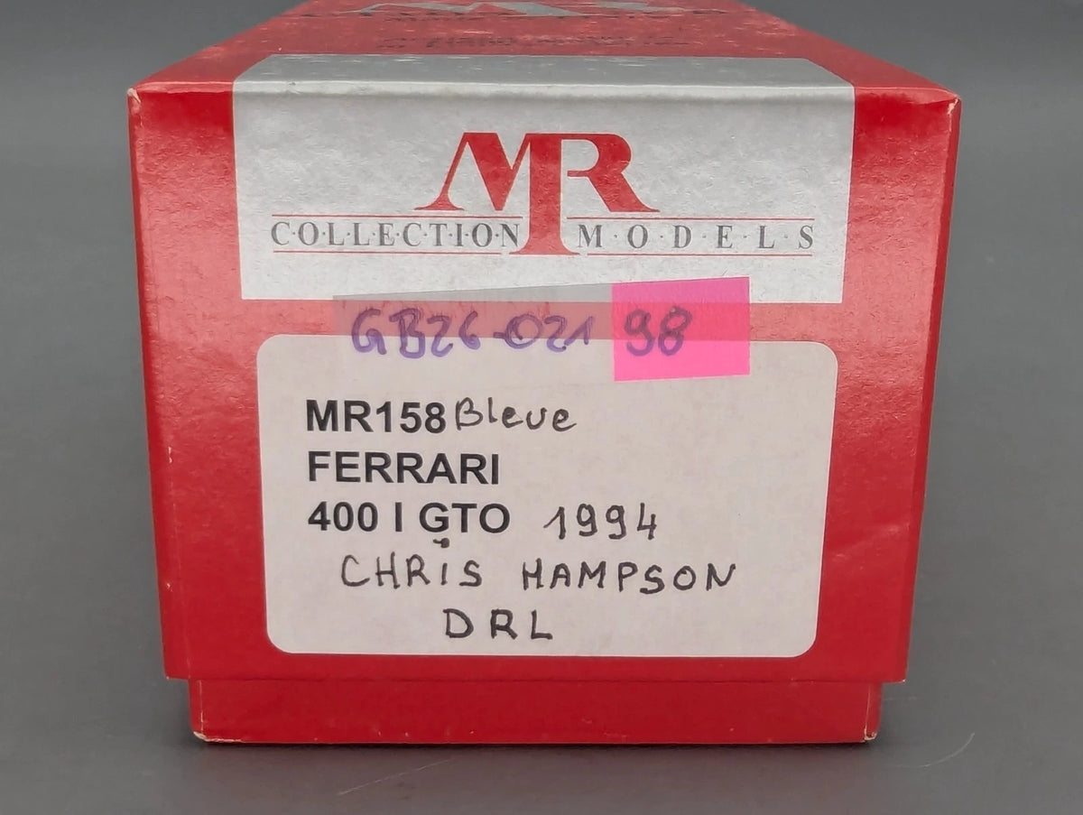 Modellautos 1:43 MR Collection Ferrari 400 I GTO 1994 Bleue Ltd 221/499 mit OVP