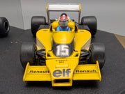 Modellautos 1:43 Quartzo Renault RS01/1 British GP 1977 #15 Jabouille Vitrine