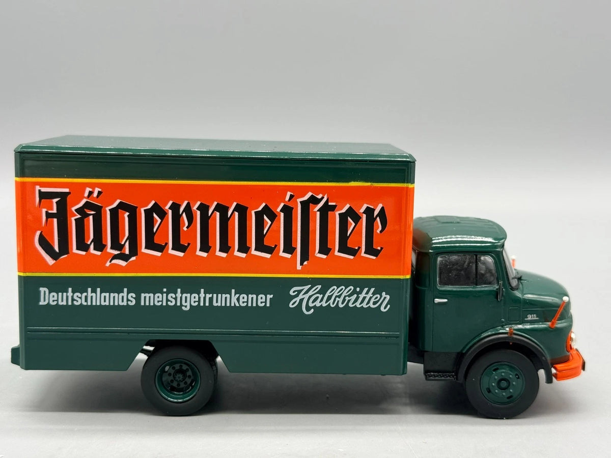 Modellautos 1:43 Ixo für DeAgostini Mercedes-Benz L1113 Jägermesiter mit OVP