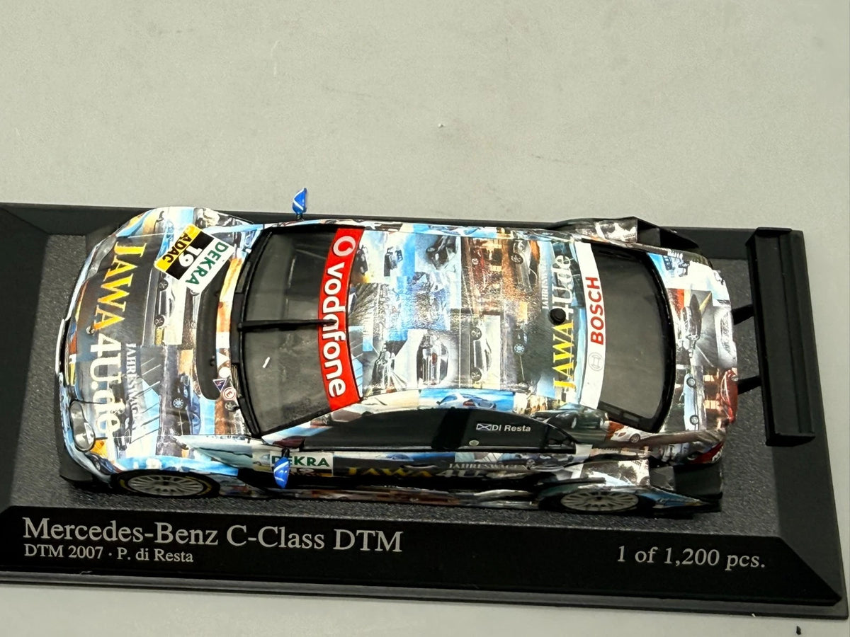 Modellautos 1:43 Minichamps Mercedes-Benz C-Class DTM 2007 Team Persson mit OVP