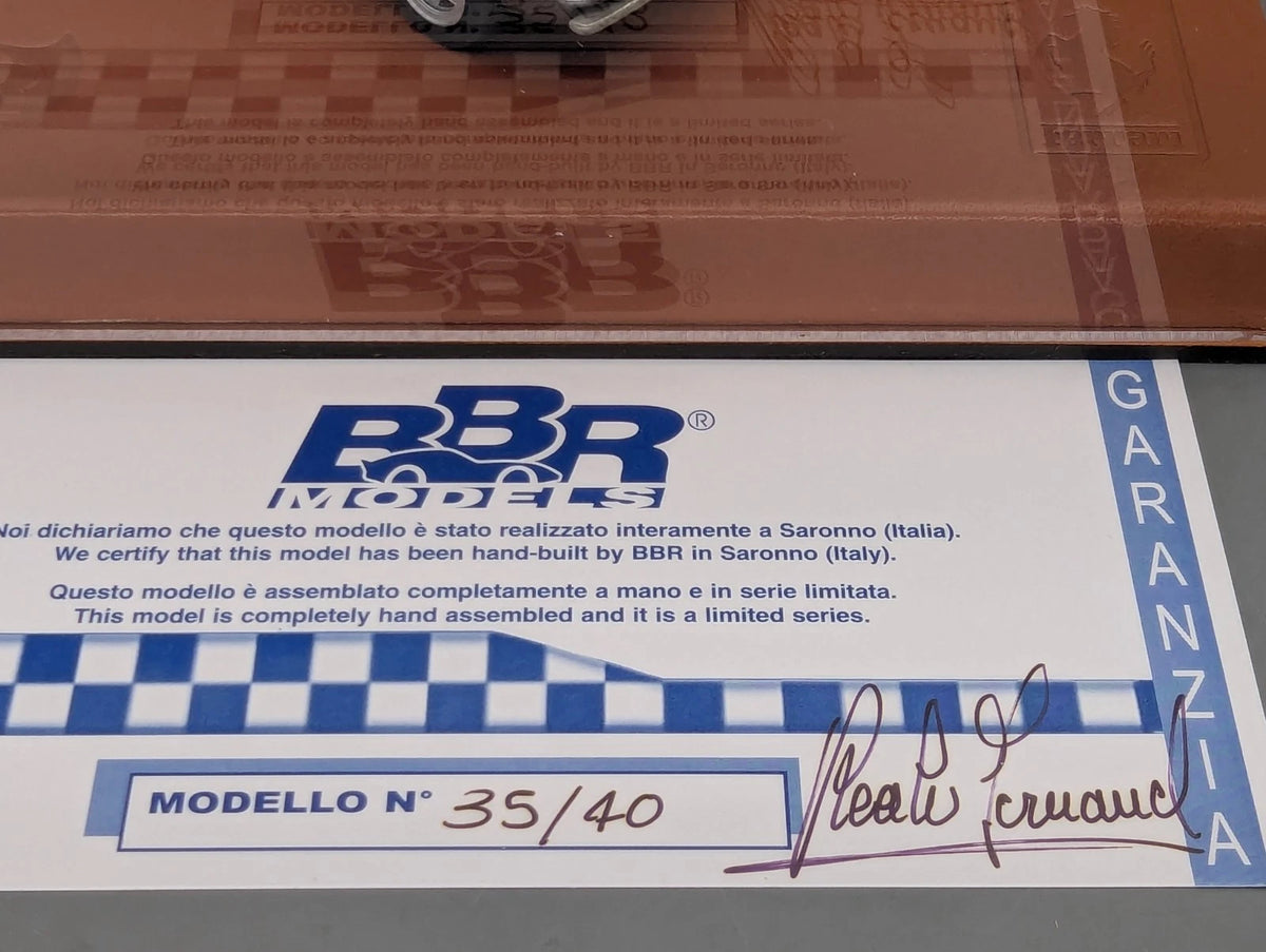 Modellautos 1:43 BBR Ferrari 365 GTB4 40th Anniversary Ltd 35/40 OVP