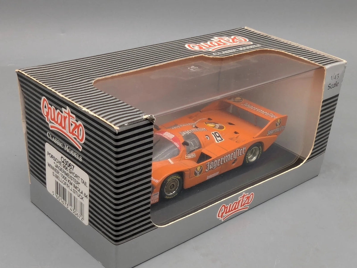 Modellautos 1:43 Quartzo 3067 Porsche 956 Winner Imola 1984 #19 Stuck Bellof OVP