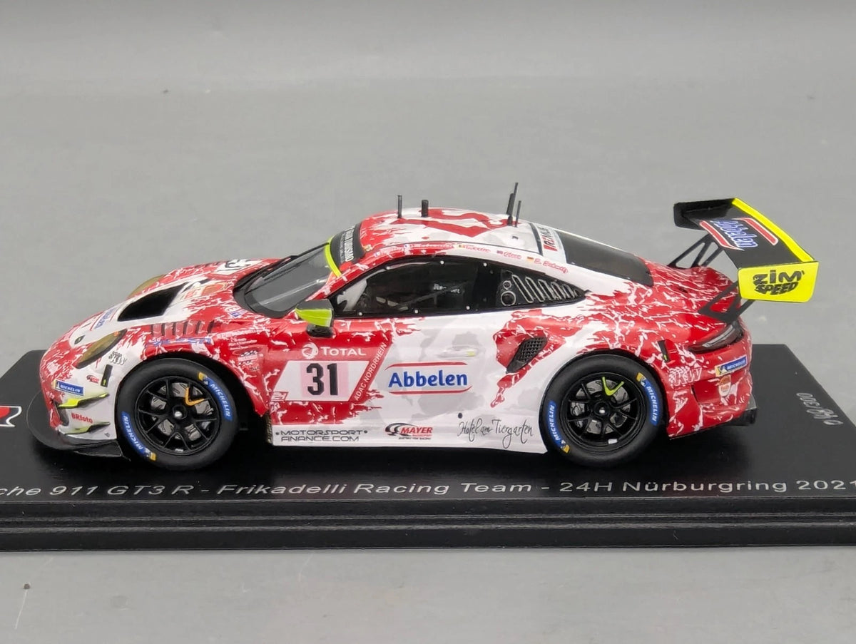Modellautos 1:43 Spark SG782 Porsche 911 GT3 R 24H Nürburgring 2021 #31 OVP