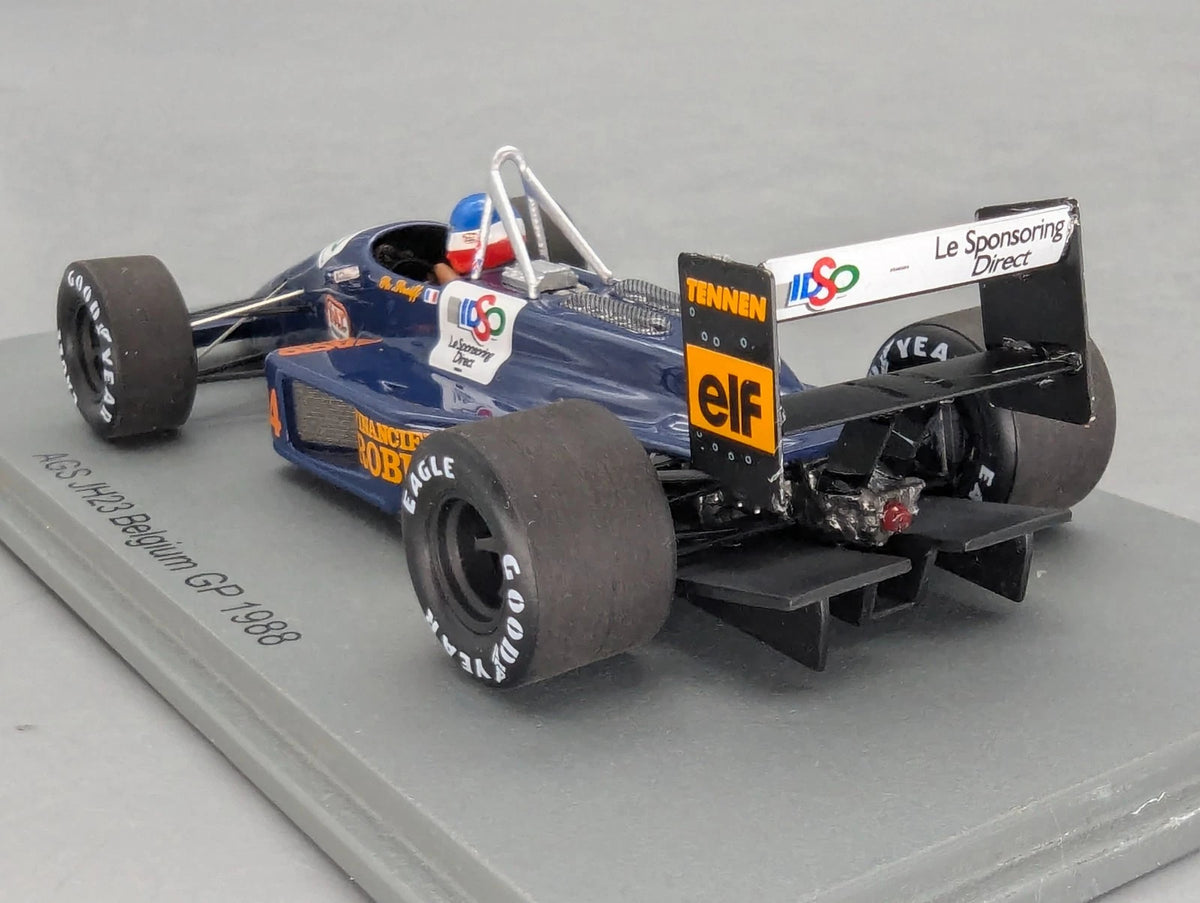 Modellautos 1:43 Spark S7246 AGS JH23 Belgium GP 1988 #14  P. Streiff OVP