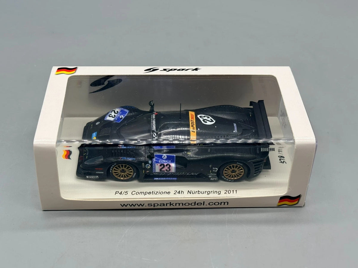 Modellautos 1:43 Spark P4/5 Competizione 24h Nürburgring 2011 #23 mit OVP