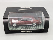Modellautos 1:43 Minichamps Bentley Mulsanne 2010 Rot Red Metallic mit OVP
