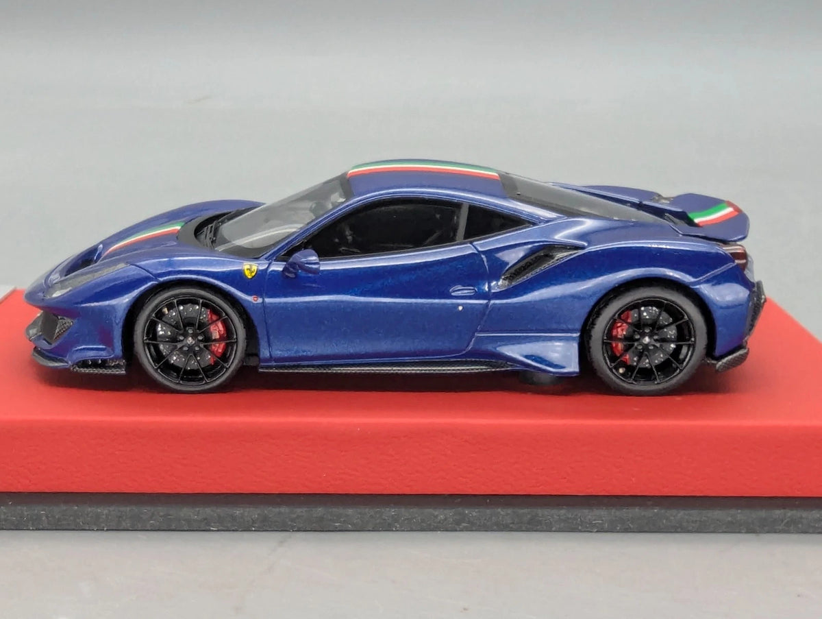 Modellautos 1:43 BBR Concept43 Ferrari 488 Pista RHD Blu TdF 2019 Ltd 7/20 OVP