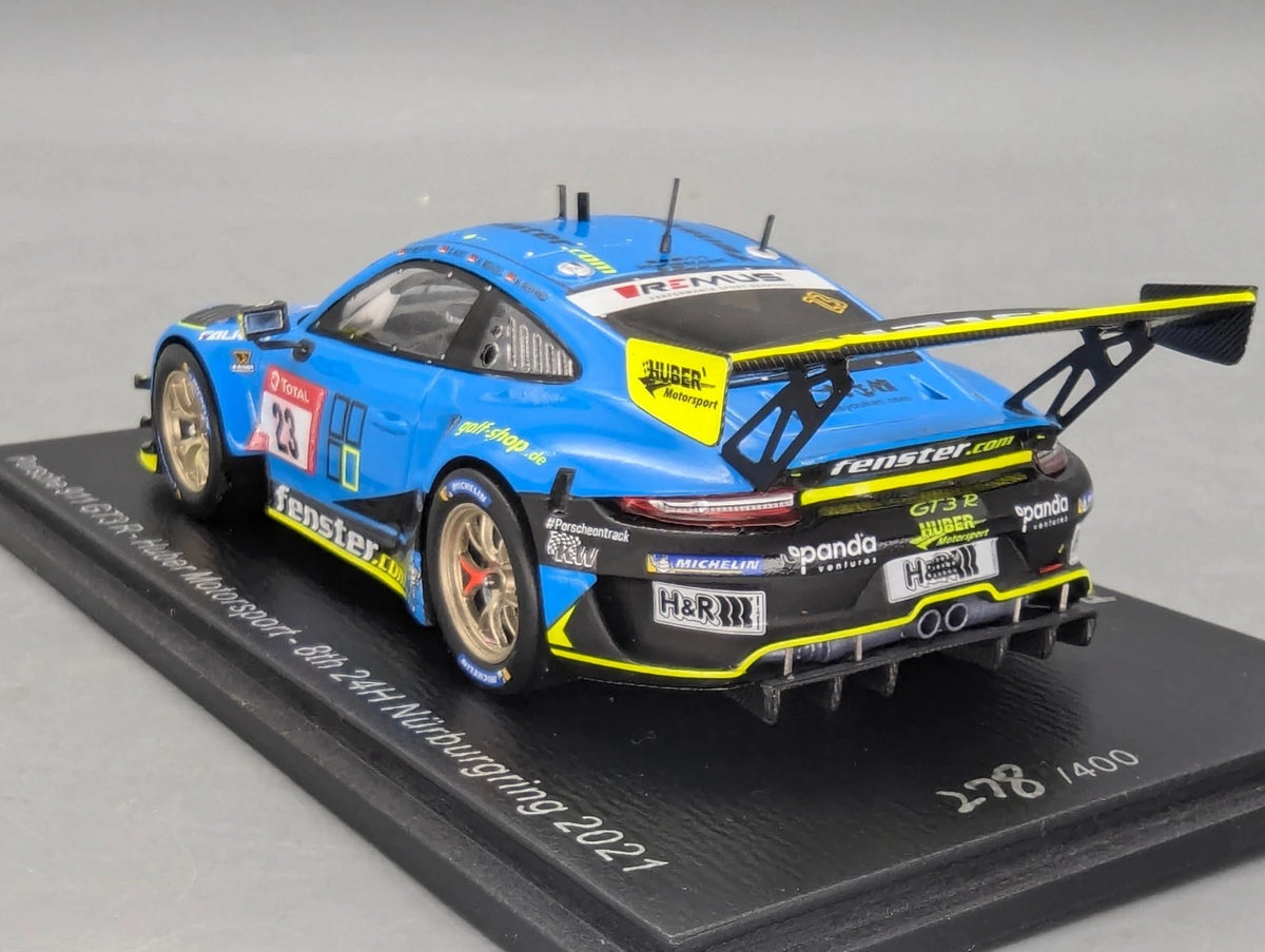 Modellautos 1:43 Spark SG757 Porsche 911 GT3 R 24h Nürburgring 2021  #23 OVP