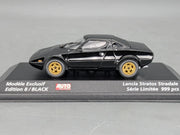 Modellautos 1:43 Minichamps Lancia Stratos AUTOhebdo Edition 8 / Black mit OVP