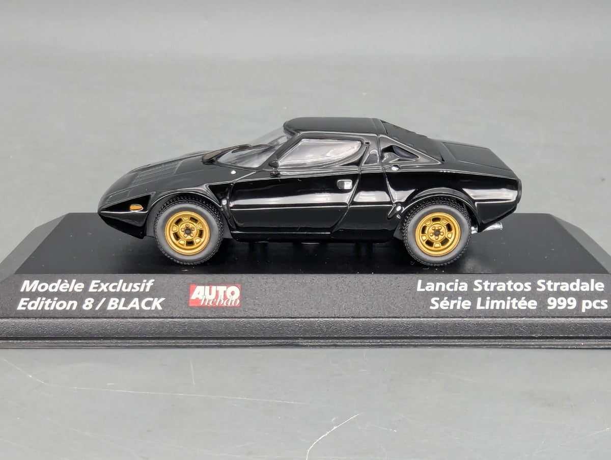 Modellautos 1:43 Minichamps Lancia Stratos AUTOhebdo Edition 8 / Black mit OVP