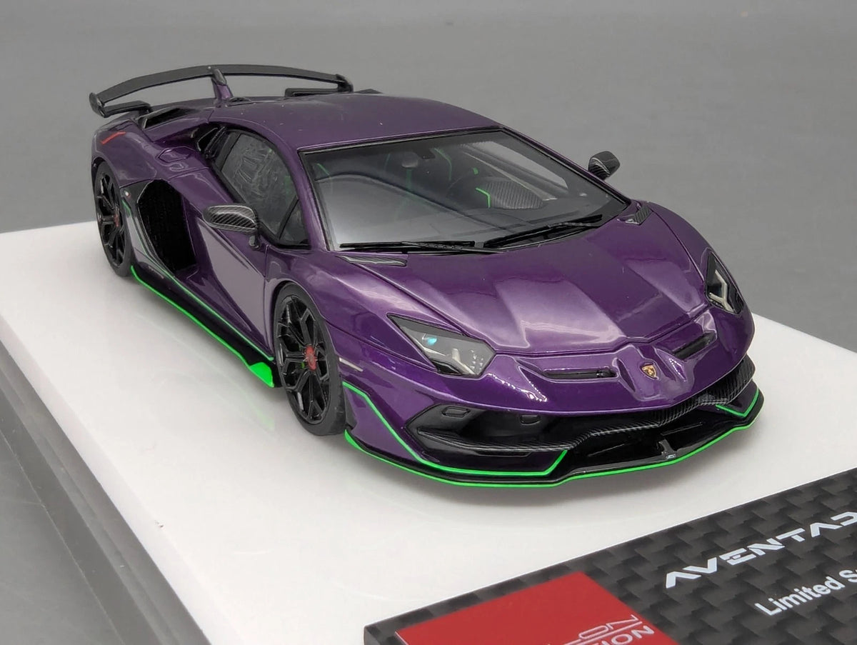 Eidolon Make Up 1:43 Lamborghini Aventador SVJ 2018 Limited 41/50 Viola Pac. OVP