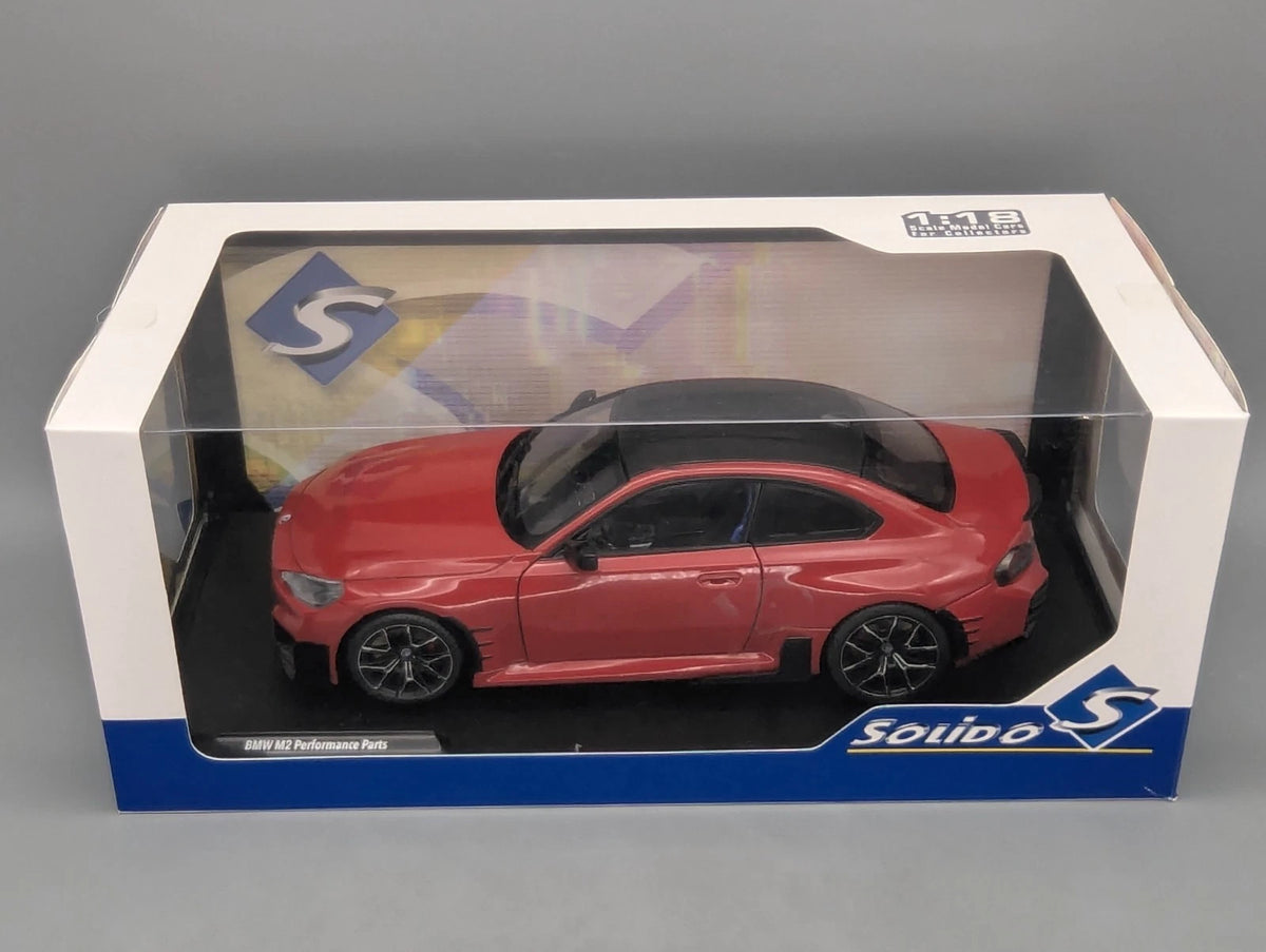 Modellautos 1:18 Solido BMW M2 Performance Parts Rot mit OVP