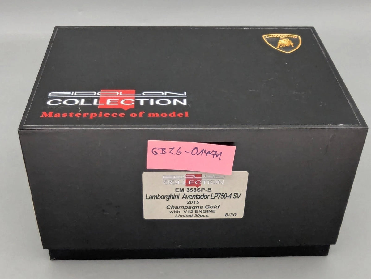 Eidolon Make Up 1:43 Lamborghini Aventador LP750-4 SV 2015 Engine Set 08/30 OVP