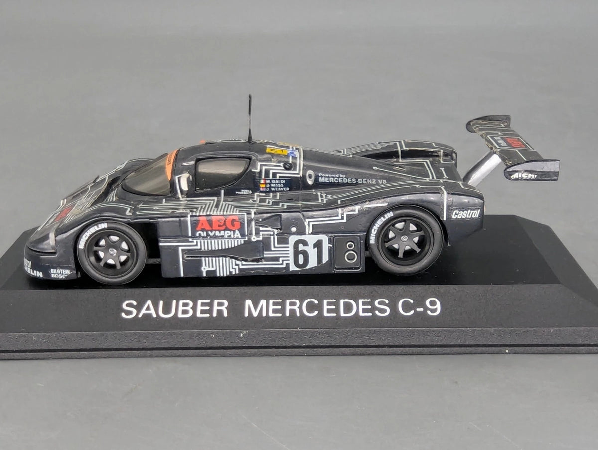 Modellautos 1:43 Max Models Sauber Mercedes C9 Kouros LM 1987 #61 mit OVP