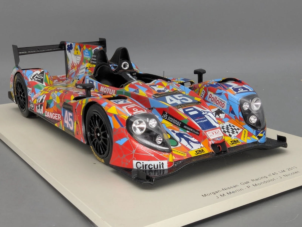 Modellautos 1:18 Spark 18S096 Morgan Nissan Oak Racing 24h Le Mans 2013 #46